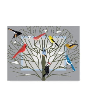 Marie Sansone New Winter Tree Canvas Art - 20