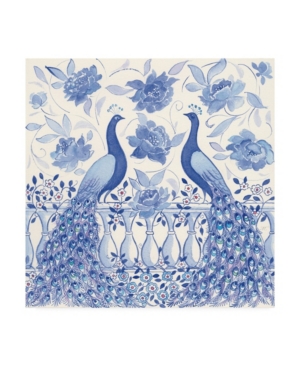 Miranda Thomas Peacock Garden Vi Canvas Art - 15