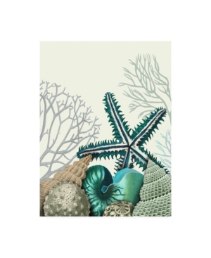 Trademark Global Fab Funky Starfish Under The Sea Canvas Art In Multi