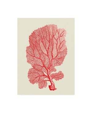 Trademark Global Fab Funky Red Corals 1 B Canvas Art In Multi