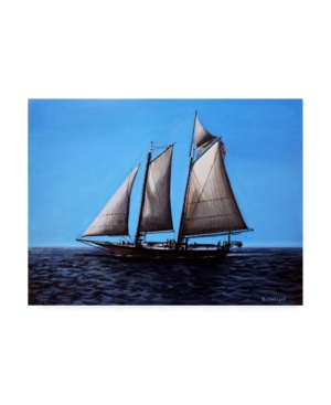 Trademark Global Paul Walsh Sailing Ship Canvas Art In Multi