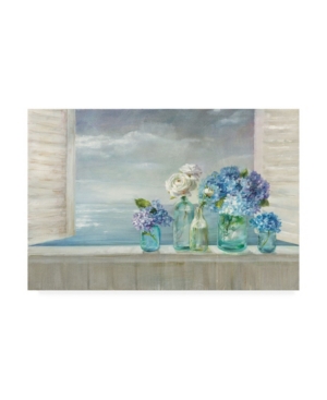 Trademark Global Danhui Nai A Beautiful Day At The Beach Canvas Art In Multi