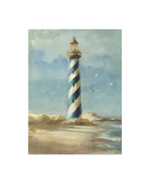 Trademark Global Danhui Nai Lighthouse I Canvas Art In Multi