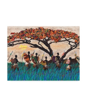 Trademark Global Alonzo Saunders Planes Of Africa Iii Canvas Art In Multi