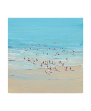 Trademark Global Tim Otoole Beach Day I Canvas Art In Multi
