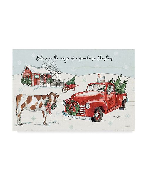 Trademark Global Anne Tavoletti Holiday On The Farm Ii Believe