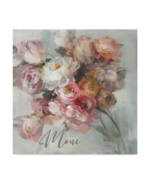 Trademark Global Danhui Nai Blush Bouquet Mom Canvas Art In Multi