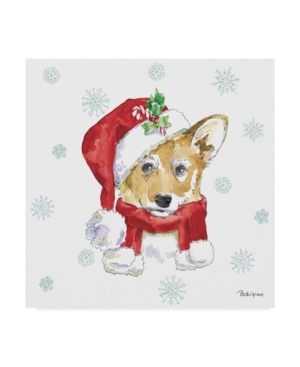 Trademark Global Beth Grove Holiday Paws Viii Canvas Art In Multi