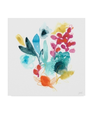 Trademark Global June Erica Vess Bloom Spectrum I Canvas Art In Multi