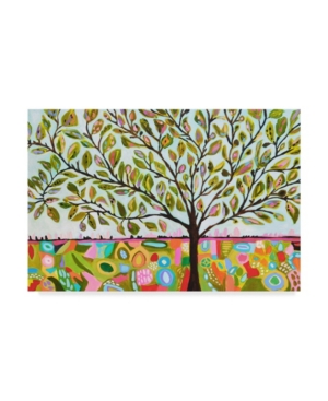 Trademark Global Karen Fields Tree Abstract Canvas Art In Multi