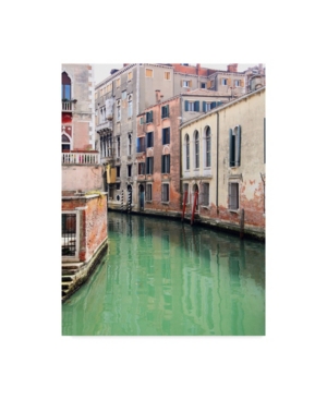 Trademark Global Golie Miamee Venice View I Canvas Art In Multi