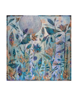  Sue Davis Songs For the Moon Canvas Art - 20" x 25" - Macy