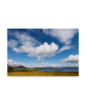 Trademark Global Philippe Sainte-laudy Under The Clouds Lake Canvas Art In Multi