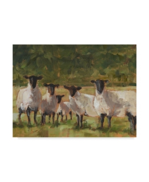 Trademark Global Ethan Harper Sheep Family Ii Canvas Art In Multi