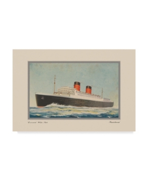 Trademark Global Unknown Vintage Cruise I Canvas Art In Multi