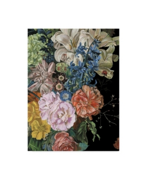 Trademark Global Melissa Wang Baroque Floral Ii Canvas Art In Multi