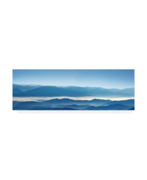Trademark Global James Mcloughlin Misty Mountains Xii Canvas Art In Multi
