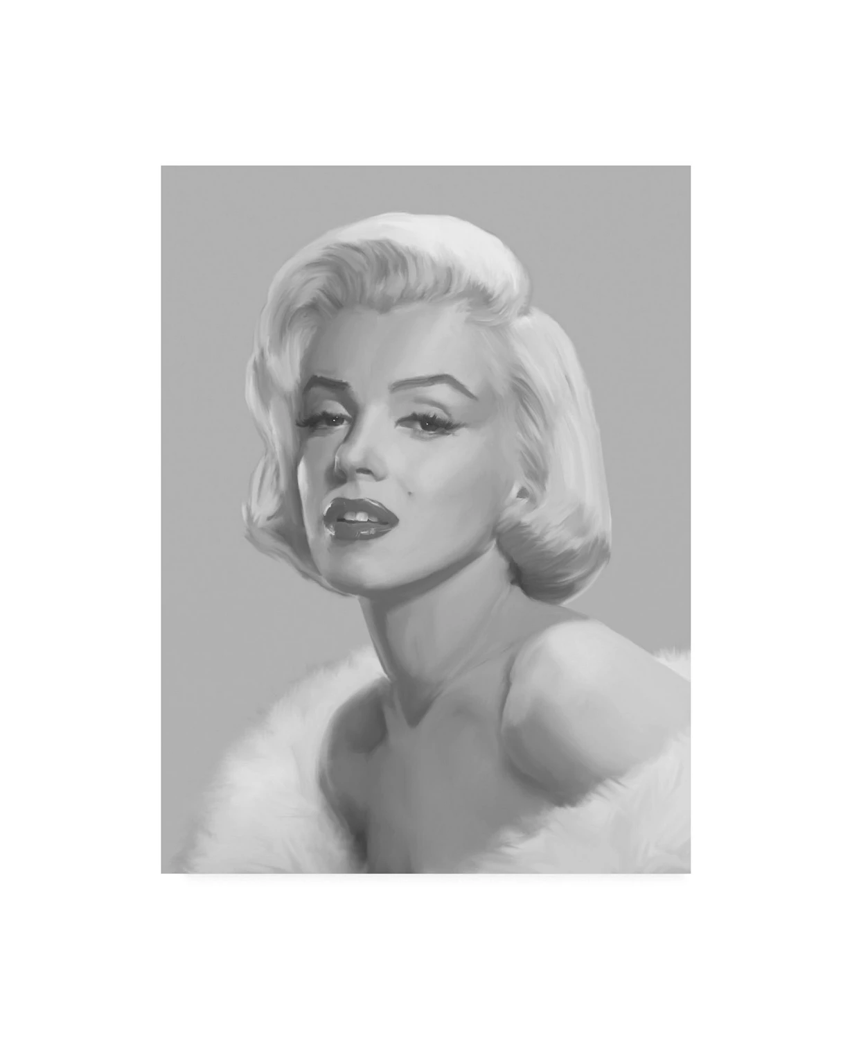 Chris Consani True Blue Marilyn Canvas Art - 15" x 20"