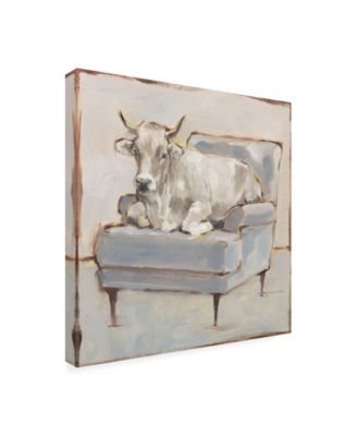 Ethan Harper Moo-ving in III Canvas Art - 15.5" x 21"