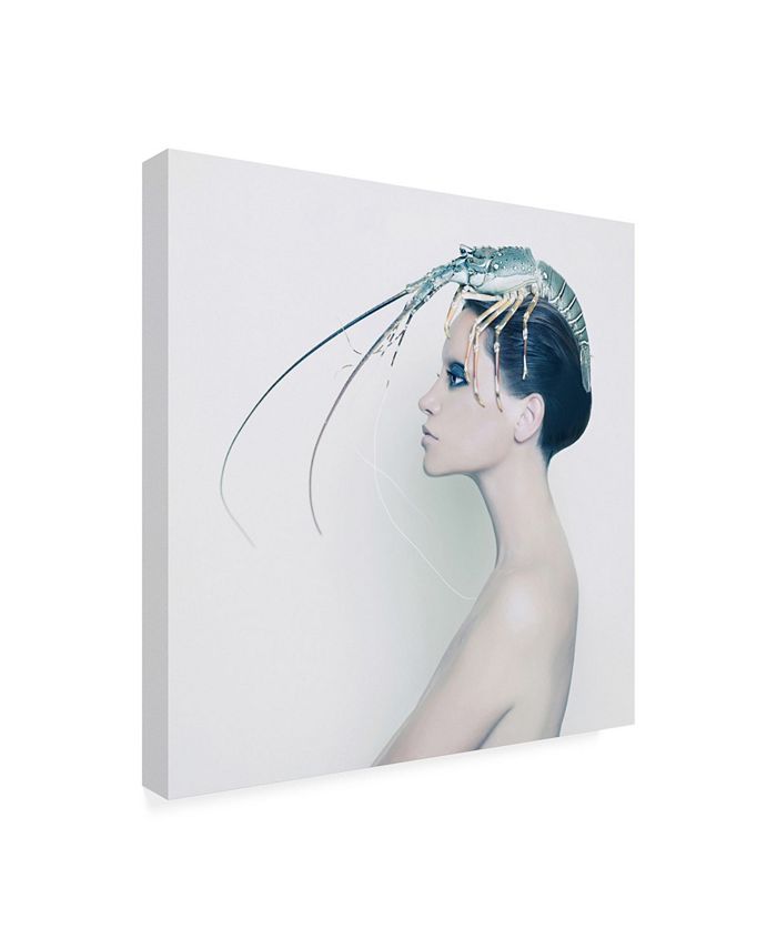 Trademark Global Incado The Lady and The Hummer Canvas Art - 19.5