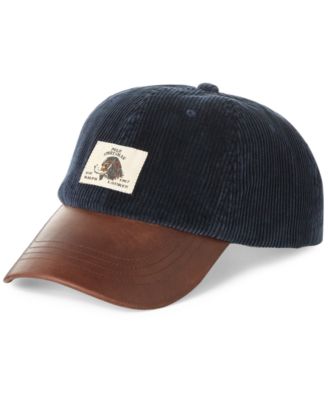 ralph lauren corduroy baseball cap