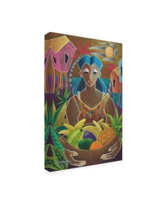 Oscar Ortiz Offerings from Our Land Canvas Art - 15.5" x 21"