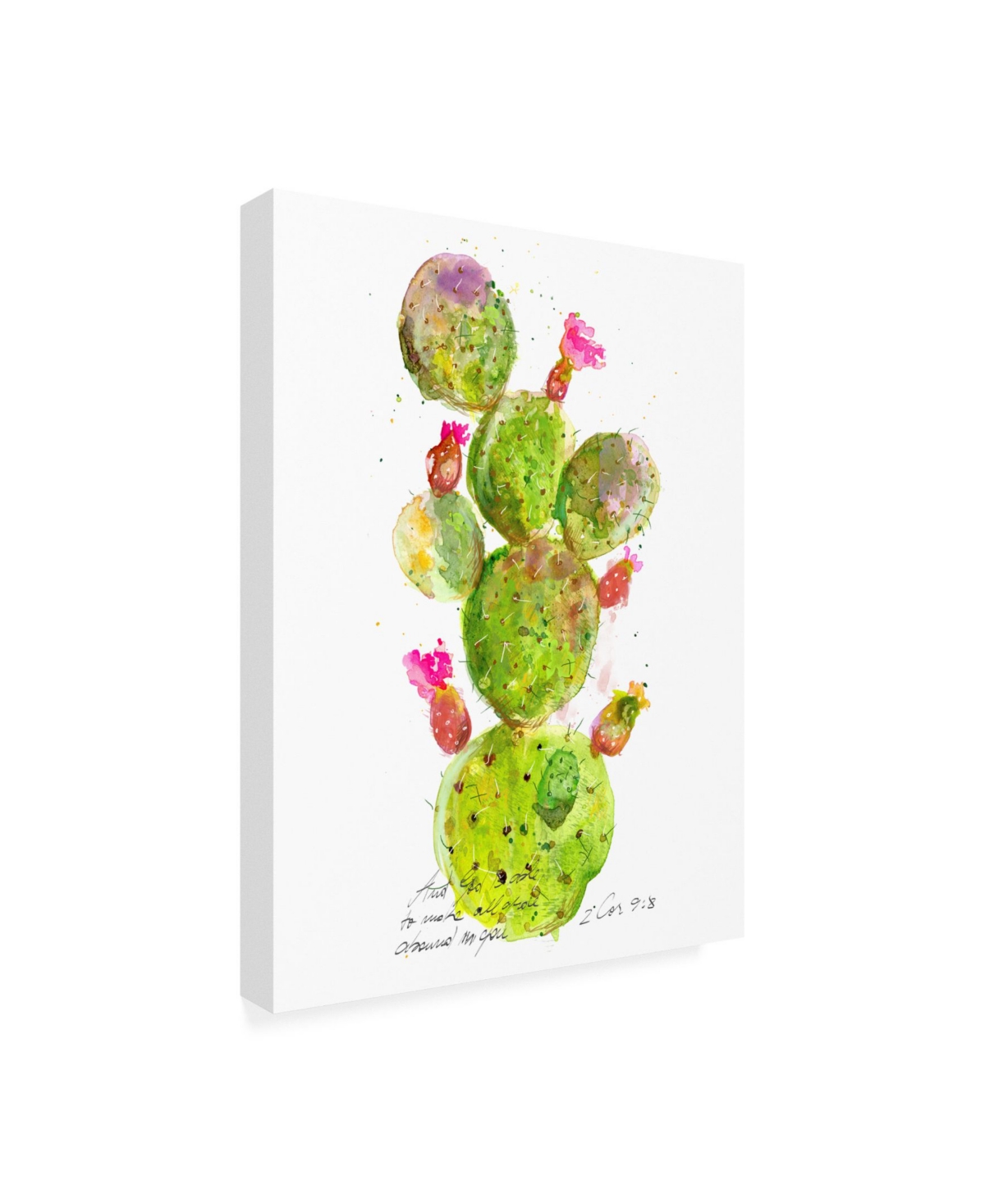 Ingrid Blixt Cactus Verse Iii Canvas Art -