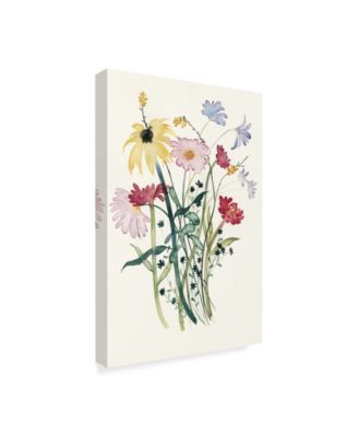 Trademark Global Grace Popp Wildflower Watercolor I Canvas Art - 20" x 25"