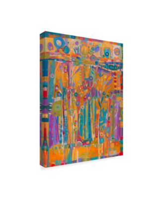 Sue Davis A Brand New Day Abstract Modern Canvas Art - 37" x 49"
