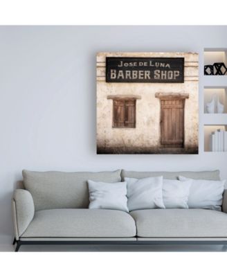 Trademark Global Philippe Hugonnard Made in Spain 3 Barber Shop Canvas Art - 19.5" x 26"
