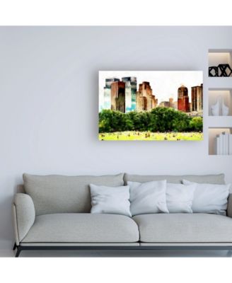 Trademark Global Philippe Hugonnard Summer in New York II Canvas Art - 15.5" x 21"