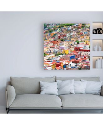 Trademark Global Philippe Hugonnard Viva Mexico 3 Colorful Guanajuato II Canvas Art - 19.5" x 26"