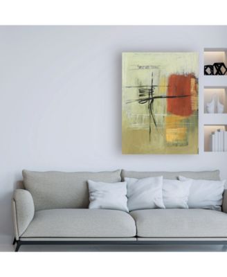 Trademark Global Pablo Esteban Rust and Neutral Abstract Canvas Art - 19.5" x 26"