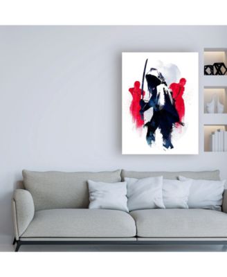 Trademark Global Robert Farka Sword Weilder Canvas Art - 27" x 33.5"