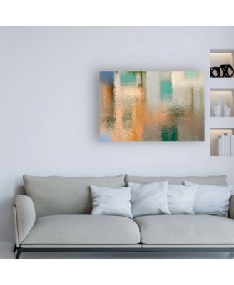 Trademark Global Ulpi Gonzale Reflection on the Iowa River No. 2 Canvas Art - 27" x 33.5"