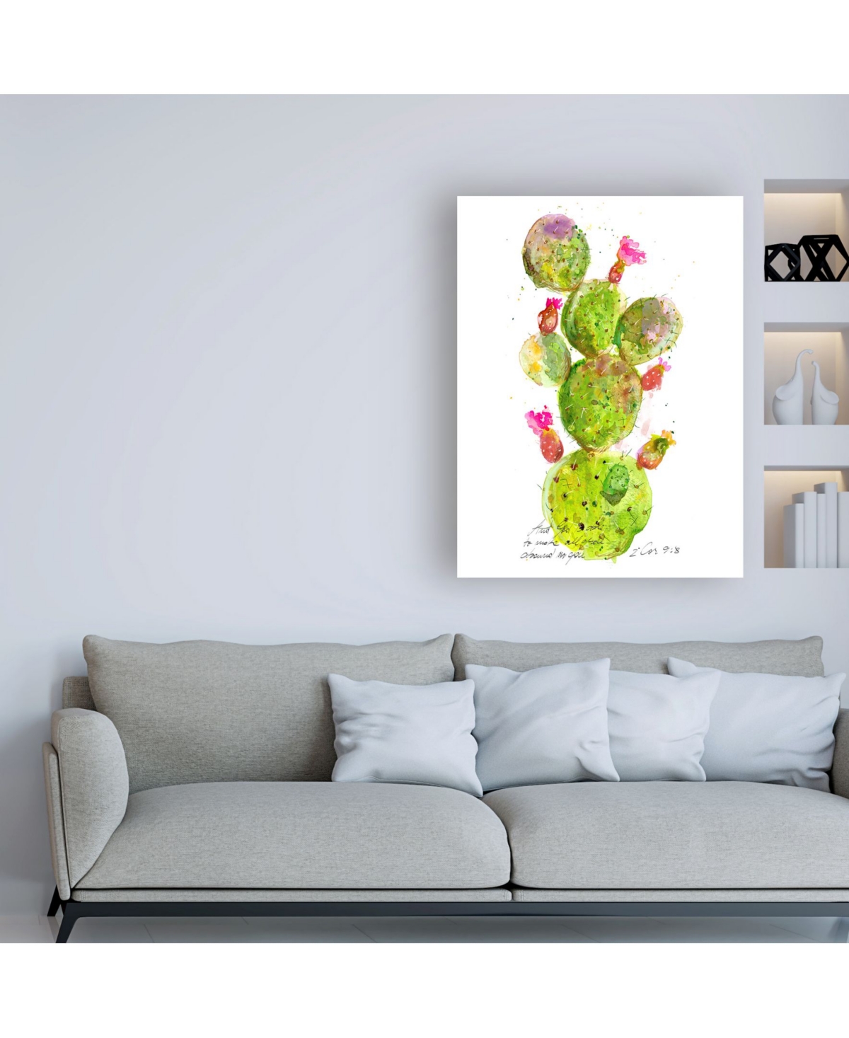 Ingrid Blixt Cactus Verse Iii Canvas Art -