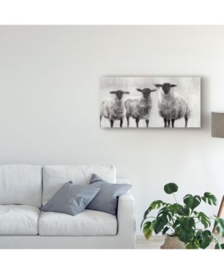 Trademark Global Ethan Harper Rustic Sheep I Canvas Art - 20" x 25"
