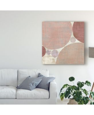 Trademark Global Michael Mullan Circulation I V2 Blush Canvas Art - 20" x 25"