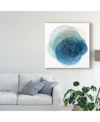Trademark Global Grace Popp Evolving Planets I Canvas Art - 27" x 33"