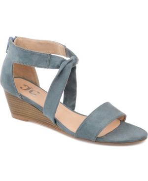 image of Journee Collection Women-s Mattie Wedges Women-s Shoes
