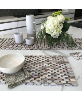 White Wash Table Runner