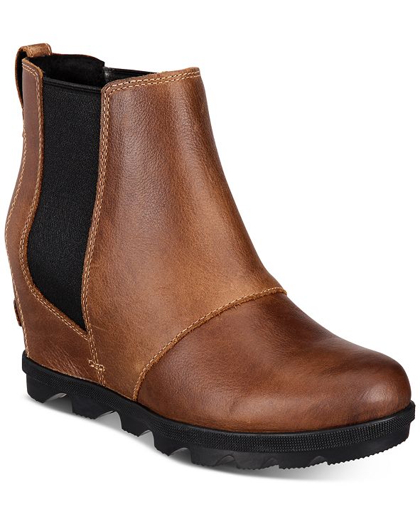 women's joan of arctic wedge ii waterproof chelsea booties
