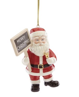 Lenox - 2019 Merry Christmas Santa Ornament