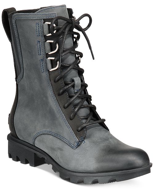Sorel Women S Phoenix Lace Up Boots Reviews Boots Booties