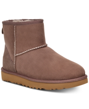 UGG WOMEN'S CLASSIC MINI II GENUINE SHEARLING-LINED BOOTS