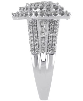 Diamond Heart Ring (1 ct. t.w.) in 14k White or Rose Gold