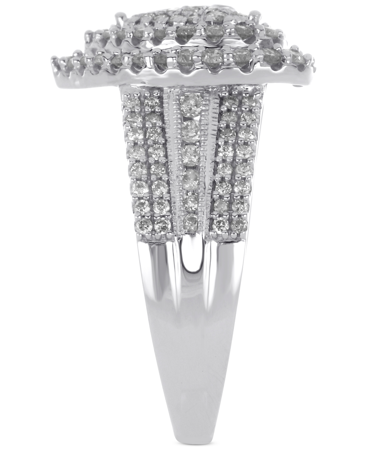 Diamond Heart Ring (1 ct. t.w.) in 14k White or Rose Gold