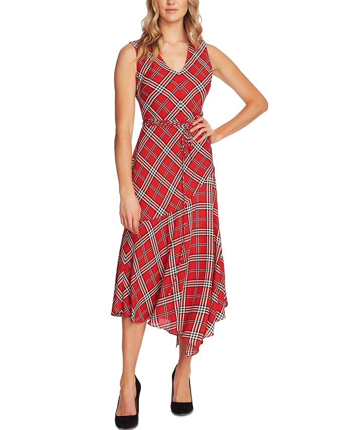Vince camuto plaid dress store