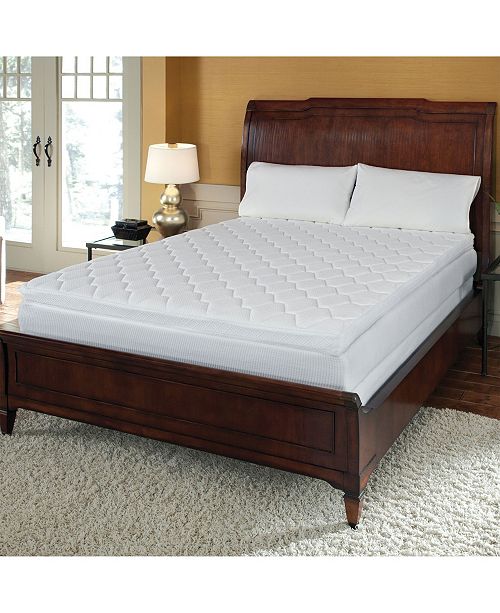 Rio Home Fashions Pure Rest 12" Reversible Top Memory Foam ...