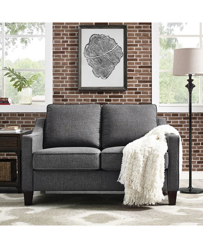 Dorel Living Utah Loveseat & Reviews Furniture Macy's
